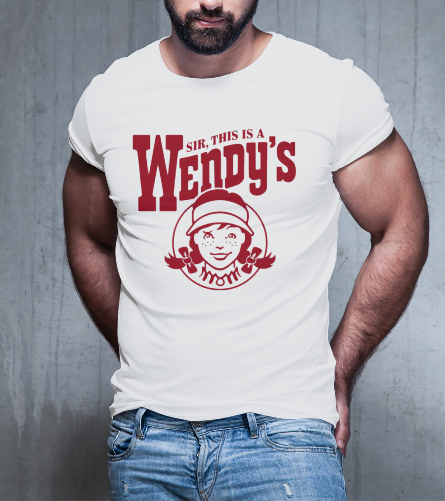Sir This Is A Wendy’s Logo With Iconic Branding T-Shirt