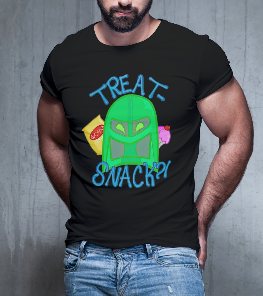 Treat Snack Helmet With Ice Cream And Space Snacks T-Shirt