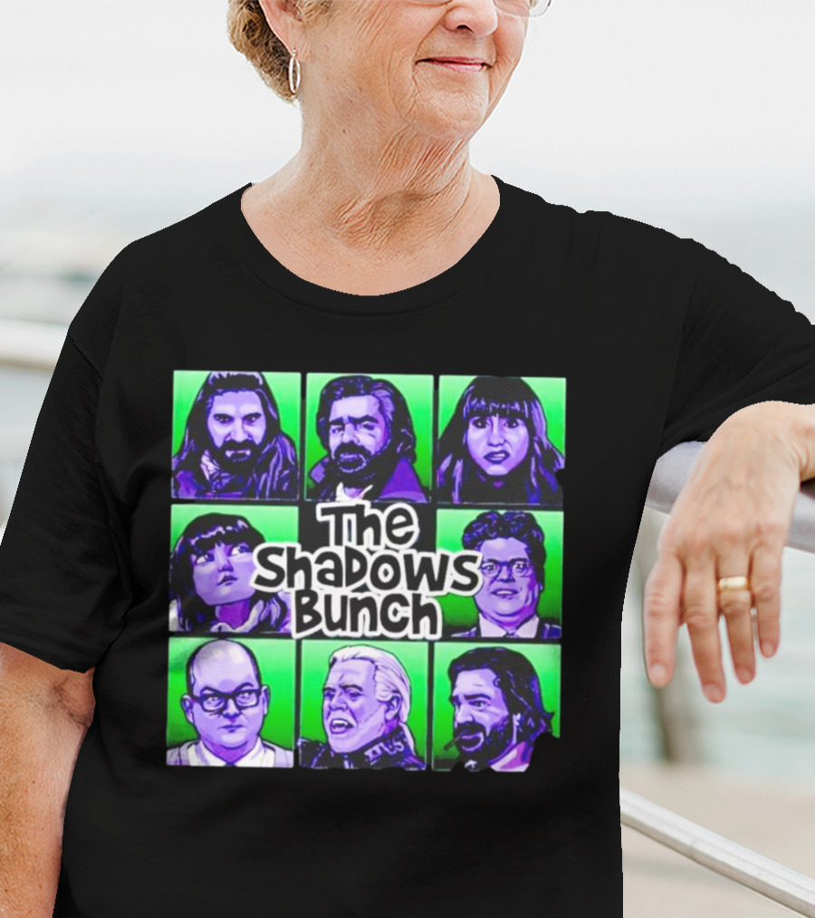 The Shadows Bunch Characters Pop Art Collage T-Shirt