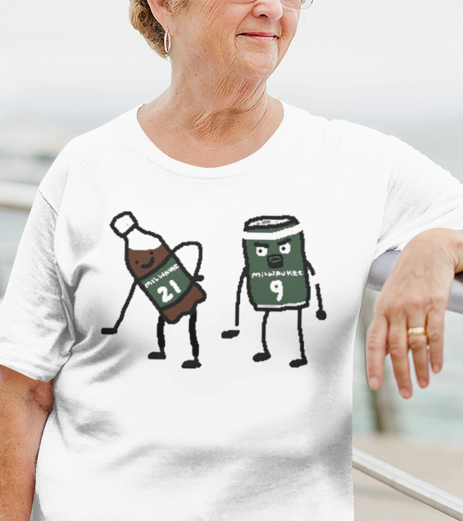 Milwaukee Beverage Characters 21 And 9 T-Shirt