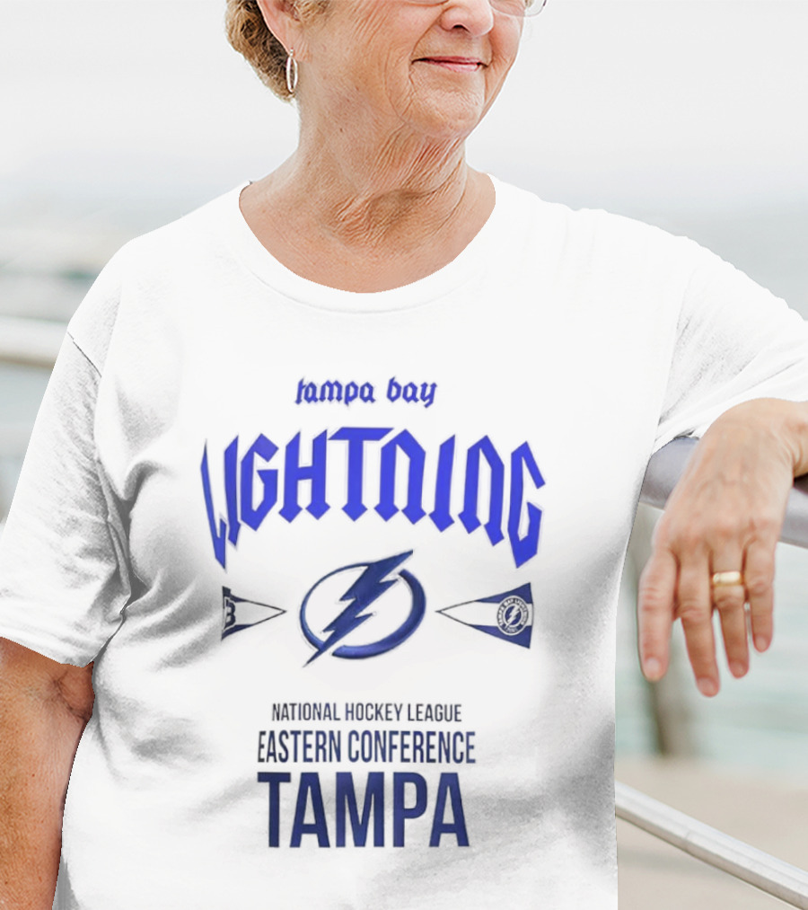 Tampa Bay Lightning National Hockey League Eastern Conference Tour T-Shirt