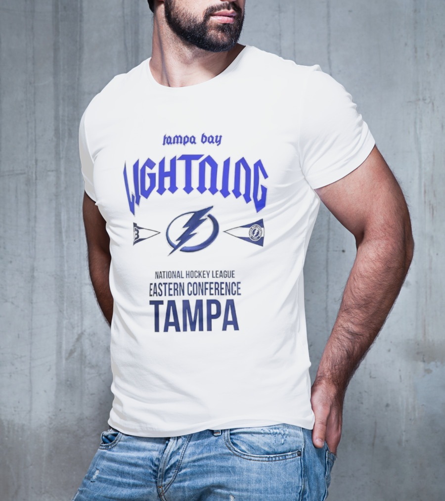 Tampa Bay Lightning National Hockey League Eastern Conference Tour T-Shirt