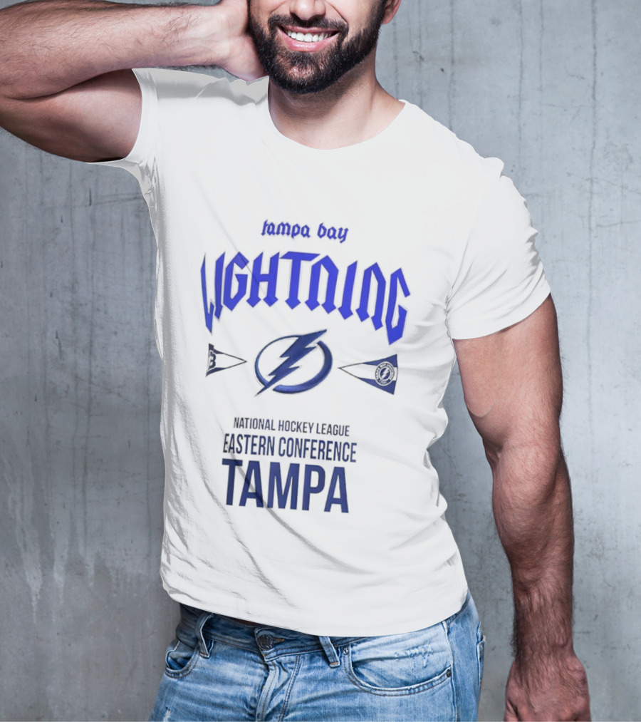 Tampa Bay Lightning National Hockey League Eastern Conference Tour T-Shirt