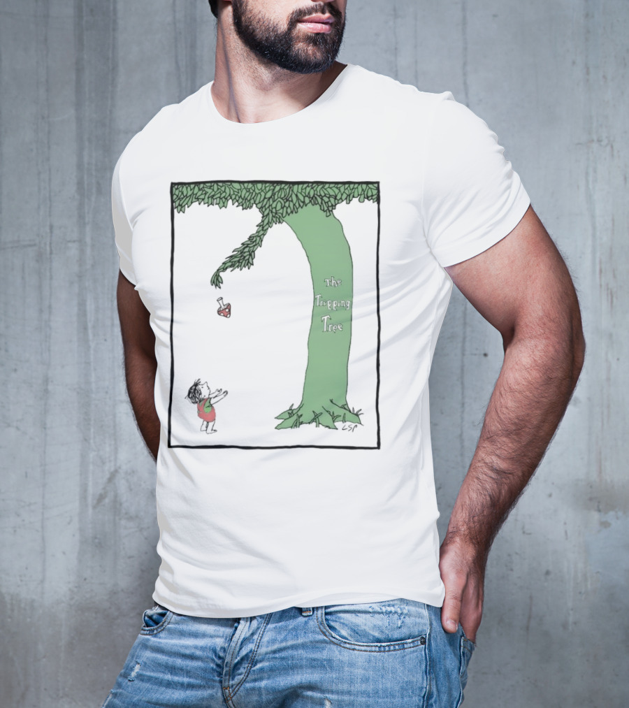 The Tripping Tree Heart Exchange Green Animation T-Shirt