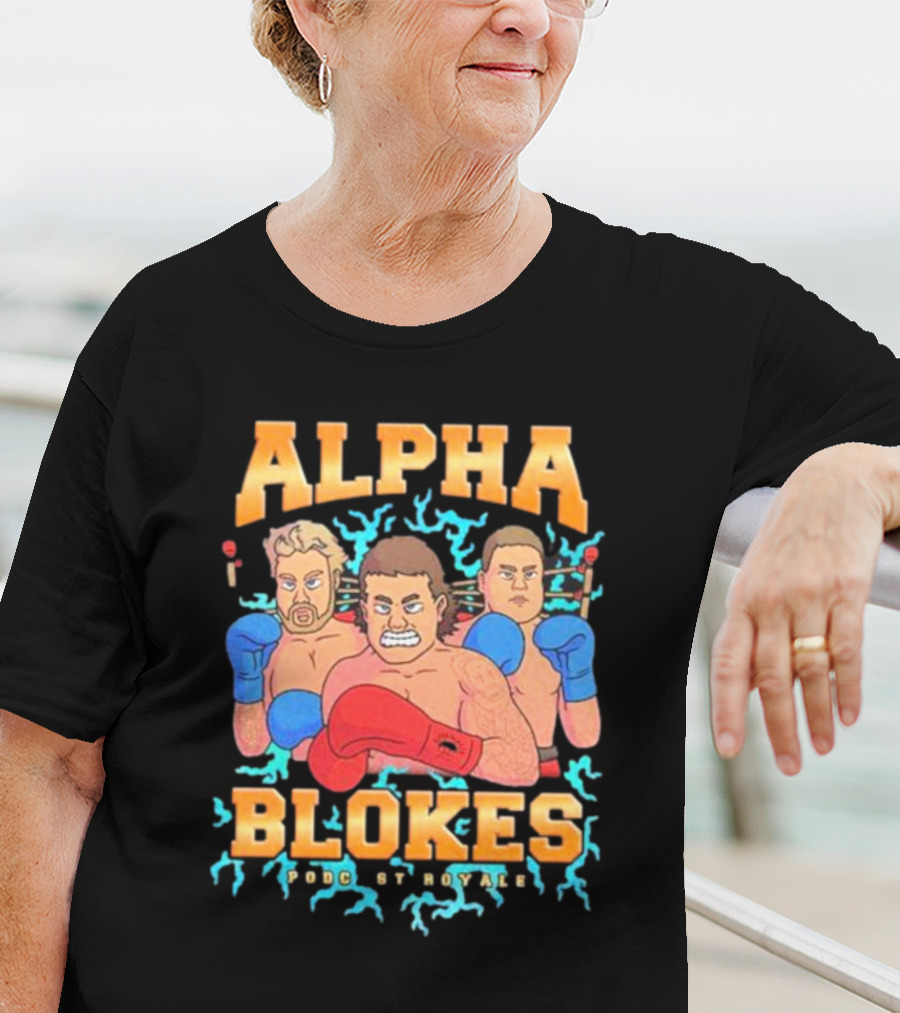 Alpha Blokes Podc St Royale Boxing Trio T-Shirt