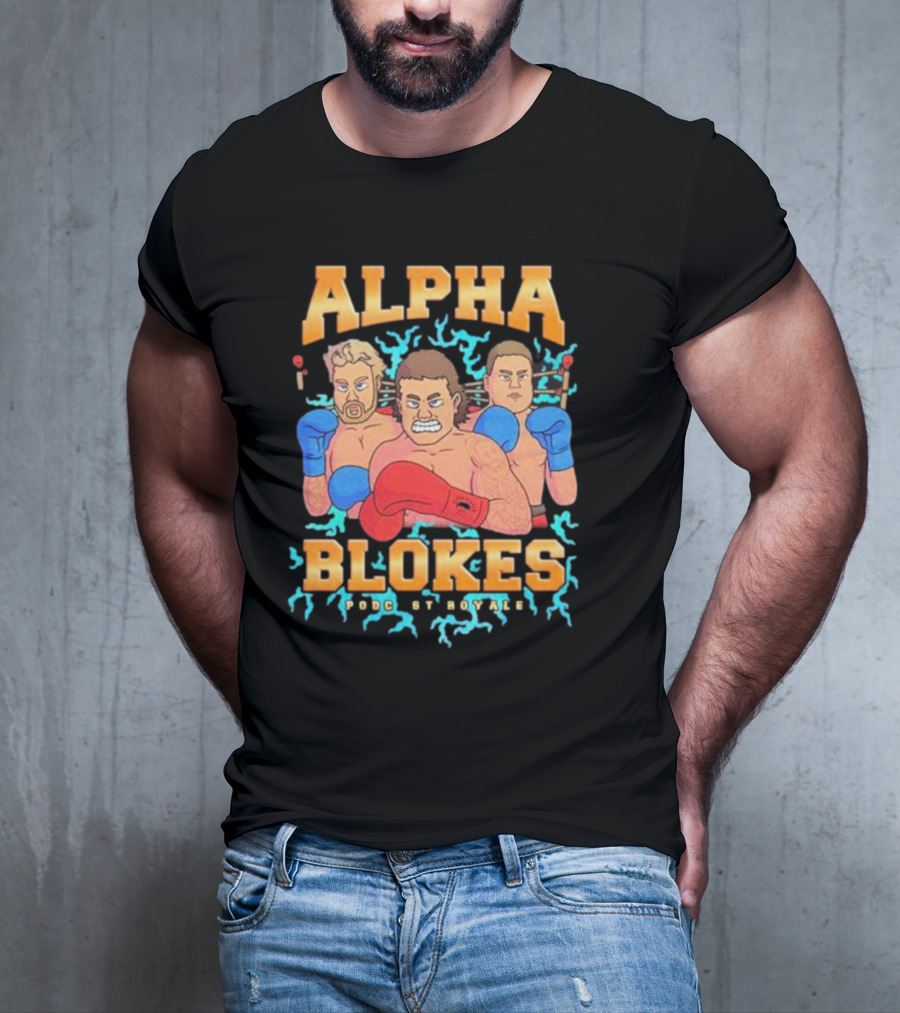 Alpha Blokes Podc St Royale Boxing Trio T-Shirt