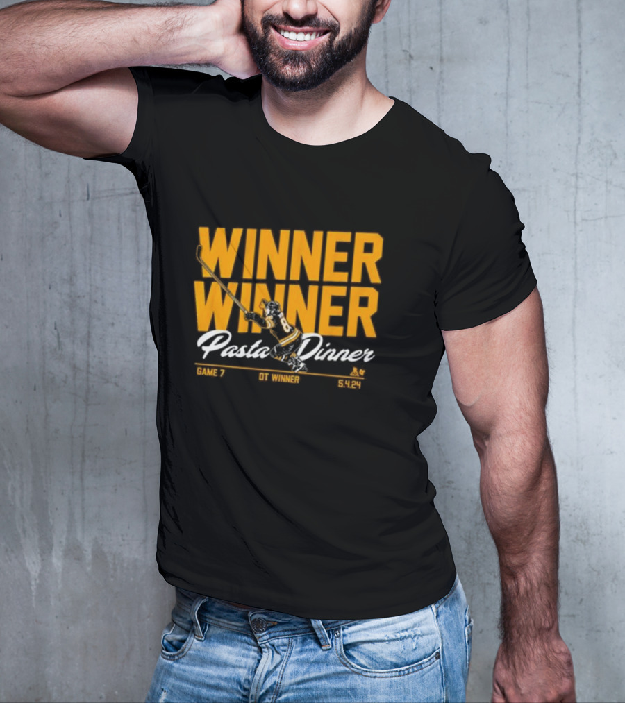 Winner Winner Pasta Dinner Game 7 OT Winner 5.4.24 T-Shirt