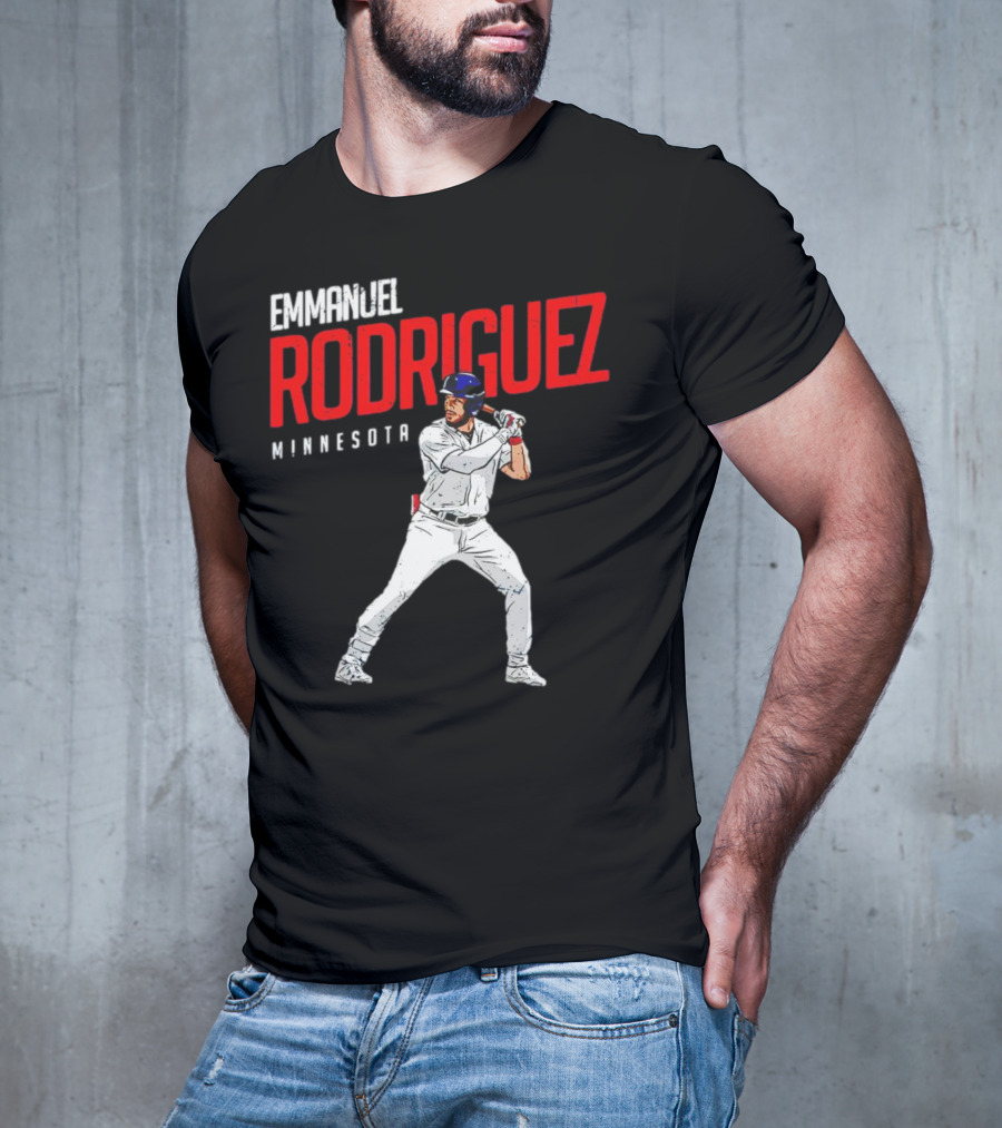 Emmanuel Rodriguez Minnesota Twins Baseball Player T-Shirt