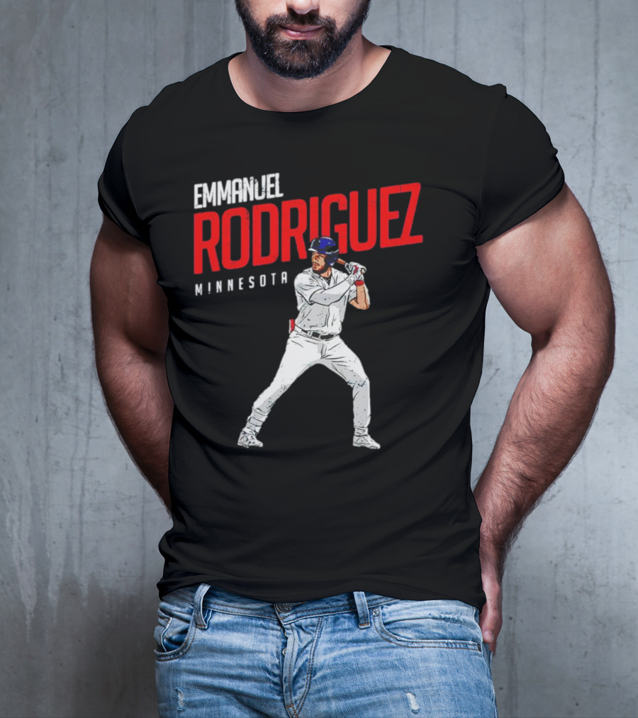 Emmanuel Rodriguez Minnesota Twins Baseball Player T-Shirt