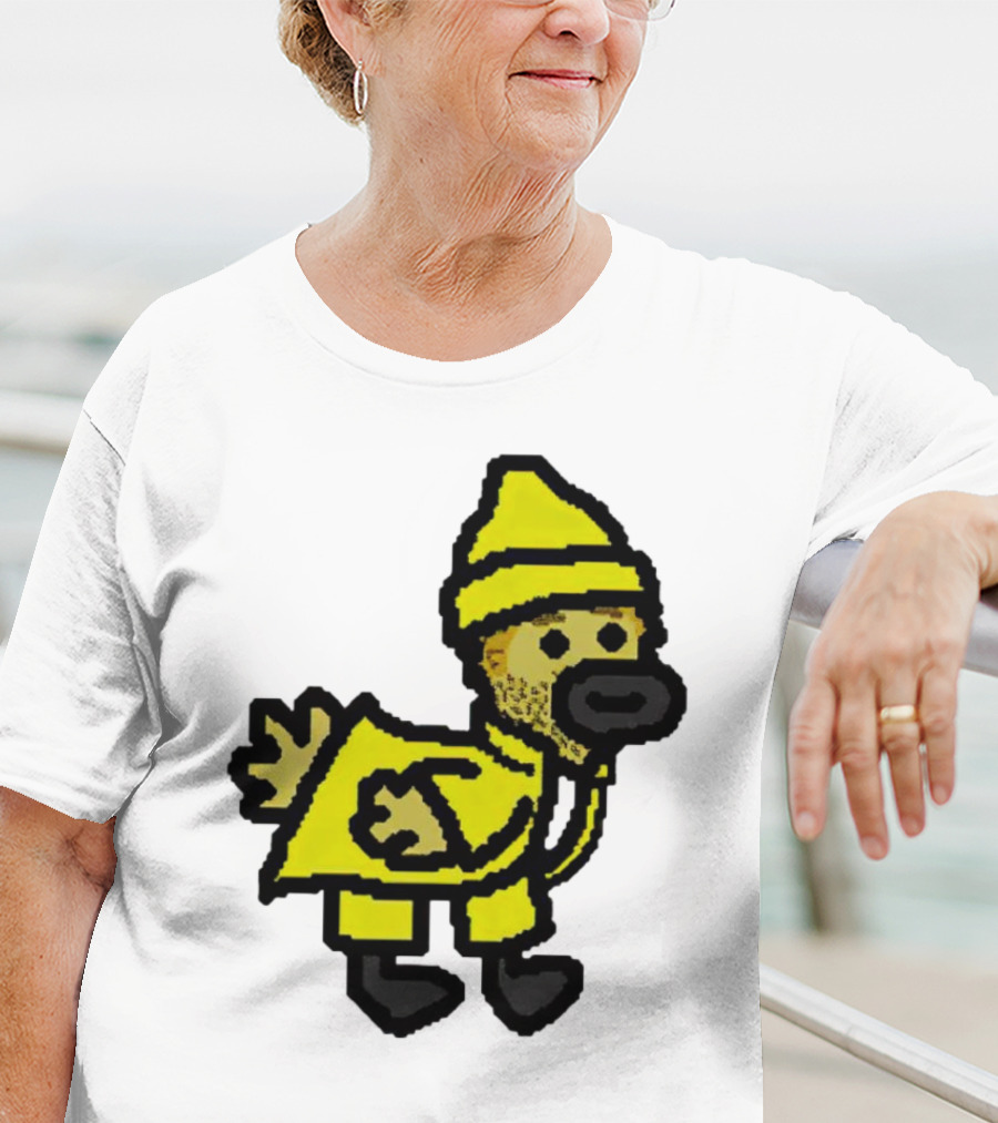 Fall Guy Gosling Bearded Yellow Raincoat Sprite T-Shirt