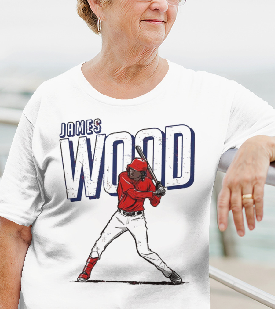 James Wood Washington Nationals Baseball Player T-Shirt
