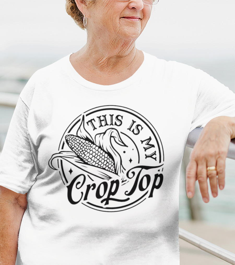 This Is My Crop Top Corn T-Shirt