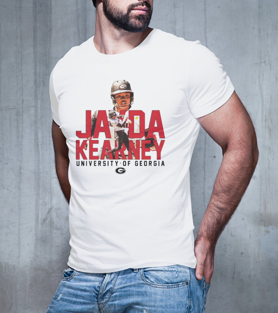 Jayda Kearney University Of Georgia Softball Player Collage T-Shirt