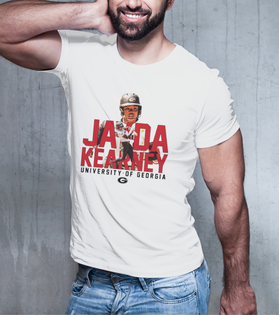 Jayda Kearney University Of Georgia Softball Player Collage T-Shirt