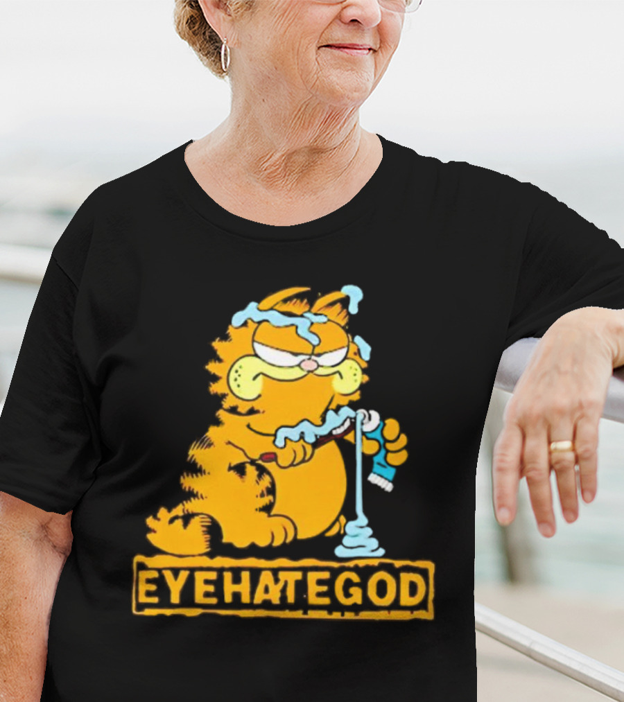 Eyehategod Garfield Toothpaste T-Shirt