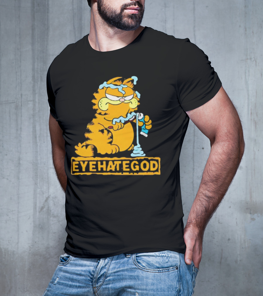 Eyehategod Garfield Toothpaste T-Shirt