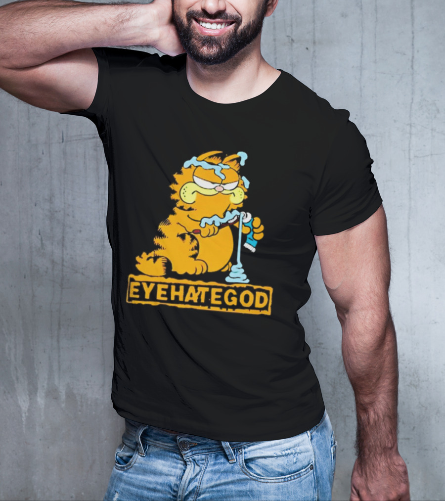 Eyehategod Garfield Toothpaste T-Shirt