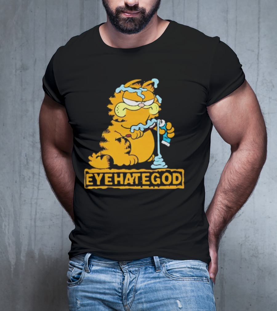 Eyehategod Garfield Toothpaste T-Shirt