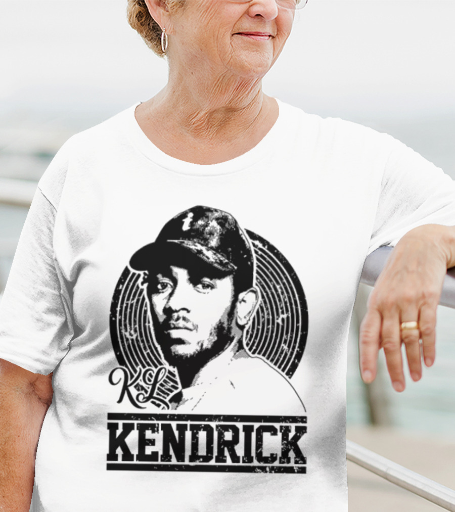 Kendrick Lamar KL Iconic Tribute Circular T-Shirt