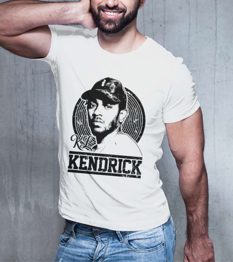 Kendrick Lamar KL Iconic Tribute Circular T-Shirt