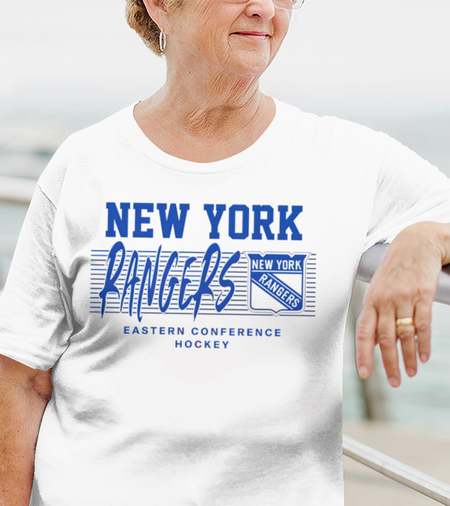 New York Rangers Eastern Conference Hockey New York Rangers T-Shirt