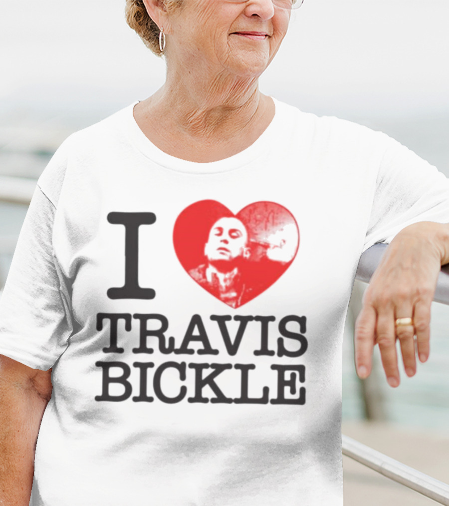 I Heart Travis Bickle Red Heart T-Shirt
