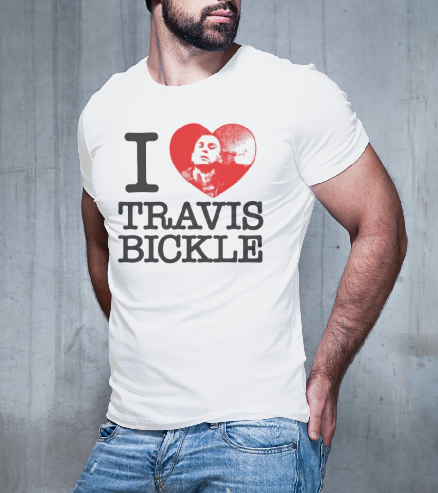 I Heart Travis Bickle Red Heart T-Shirt