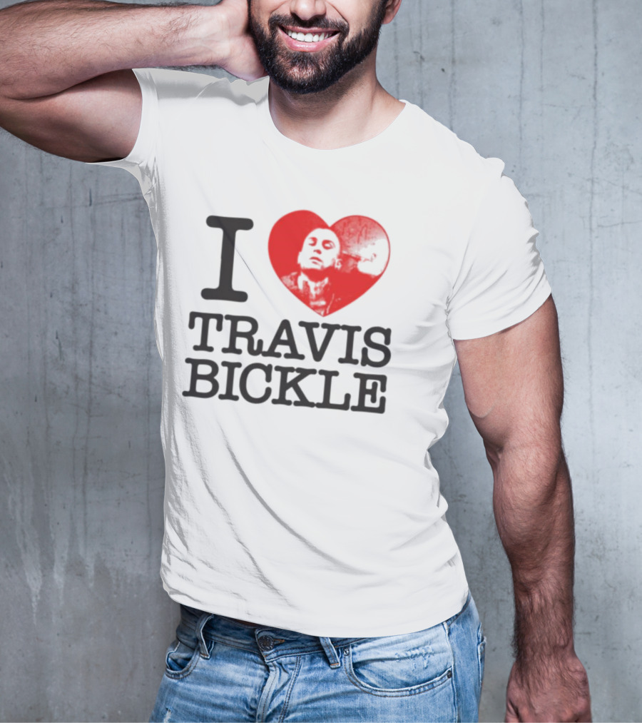 I Heart Travis Bickle Red Heart T-Shirt
