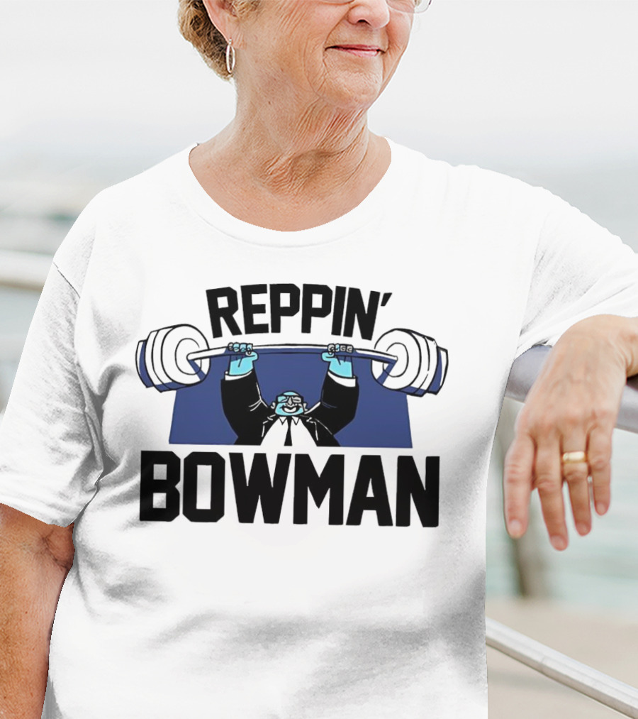 Reppin Bowman Fitness Lifting T-Shirt