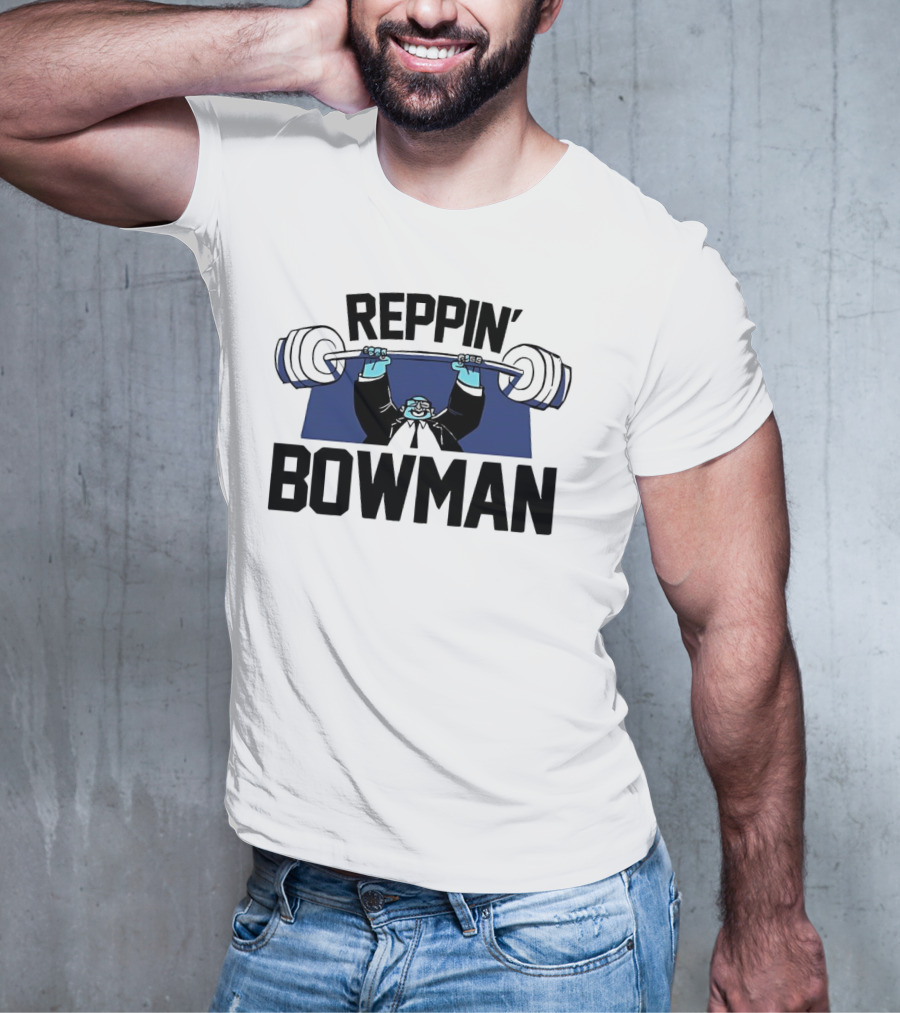 Reppin Bowman Fitness Lifting T-Shirt
