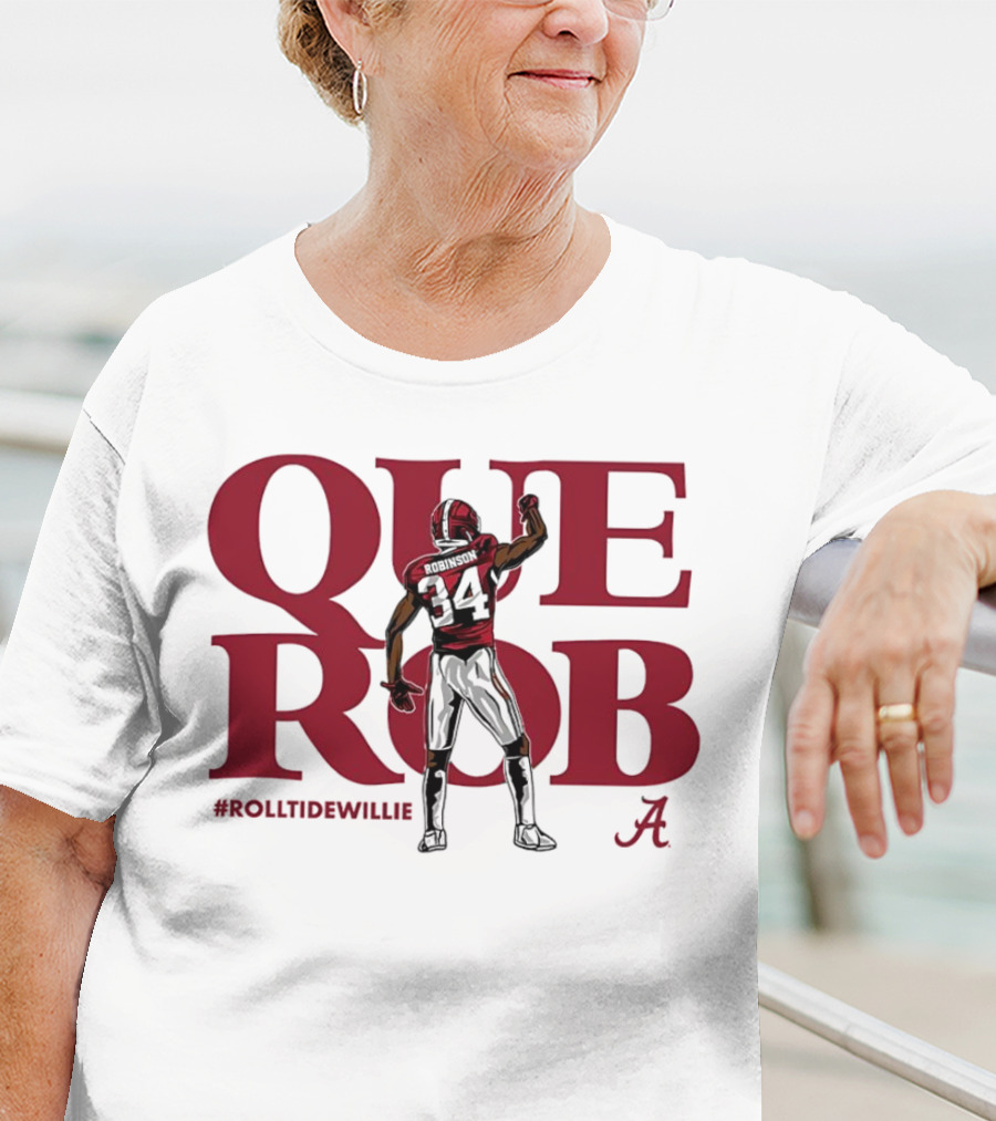 Querob Alabama Crimson Tide Football #RollTideWillie T-Shirt