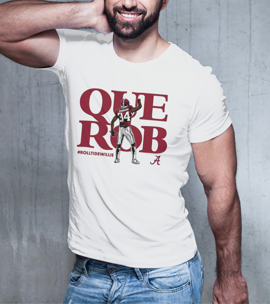 Querob Alabama Crimson Tide Football #RollTideWillie T-Shirt