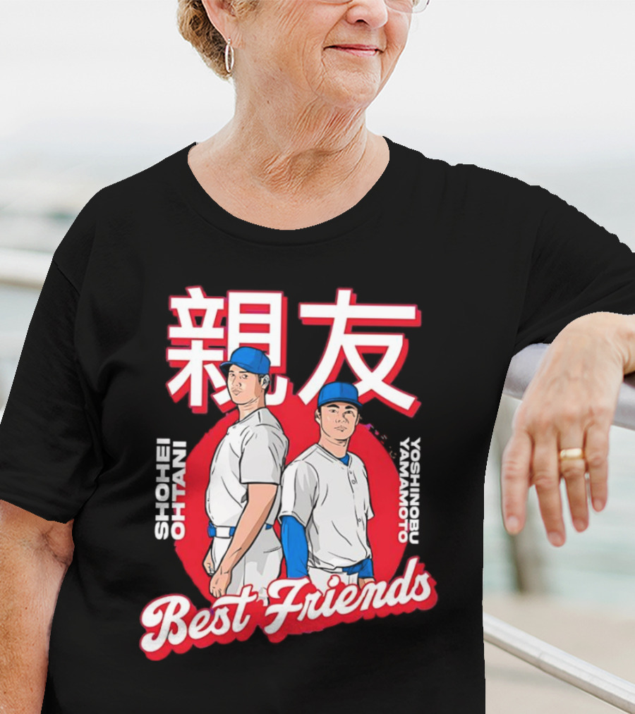 Shohei Ohtani Yoshinobu Yamamoto Best Friends Dodgers T-Shirt
