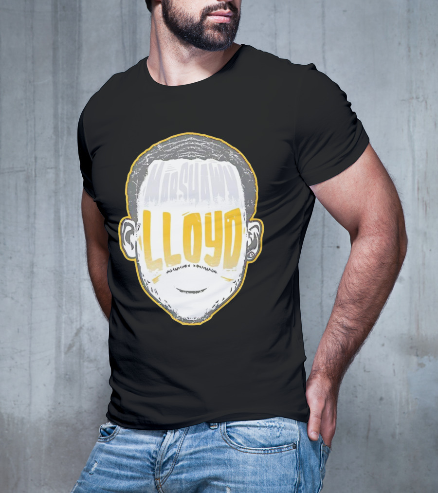 MarShawn Lloyd Face Illustration Football Packers Influence T-Shirt