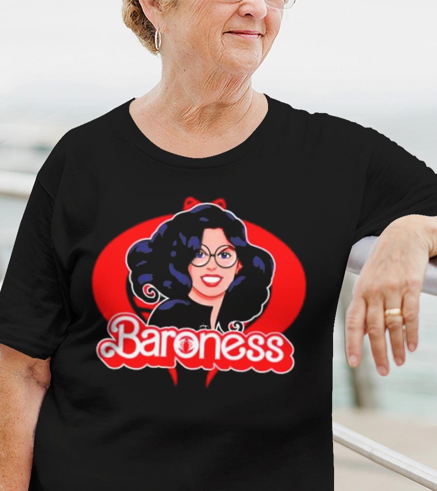 Baroness Cobra Femme Fatale Icon With Glasses T-Shirt
