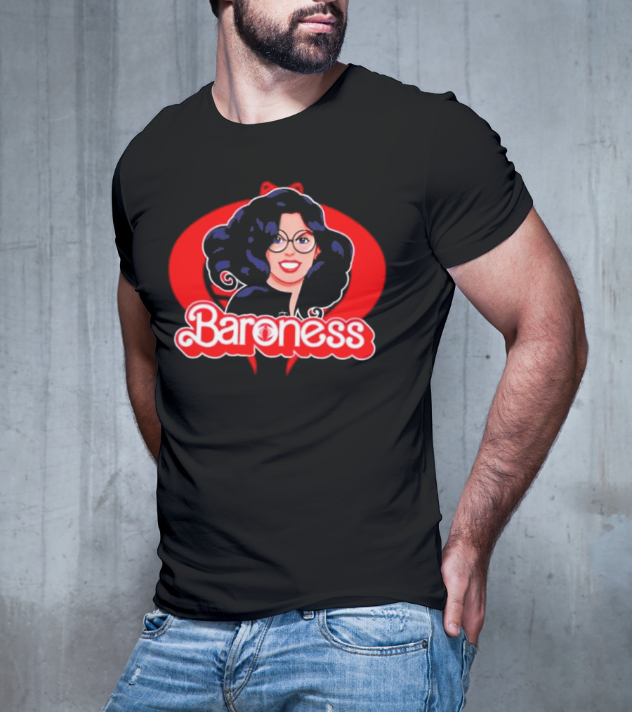 Baroness Cobra Femme Fatale Icon With Glasses T-Shirt