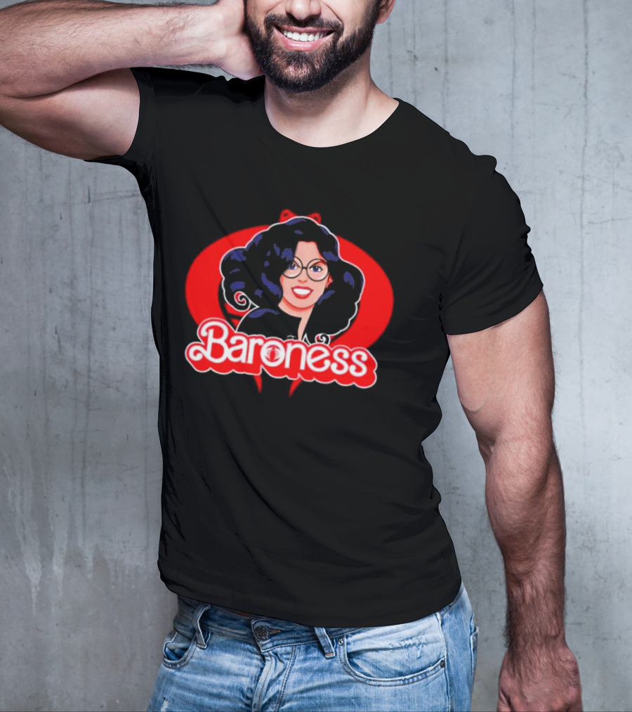 Baroness Cobra Femme Fatale Icon With Glasses T-Shirt