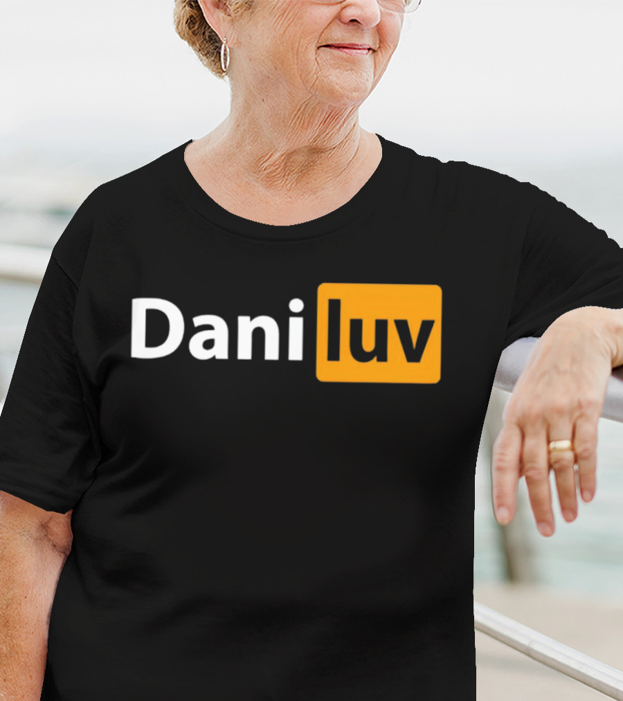 Dani Luv Black T-Shirt