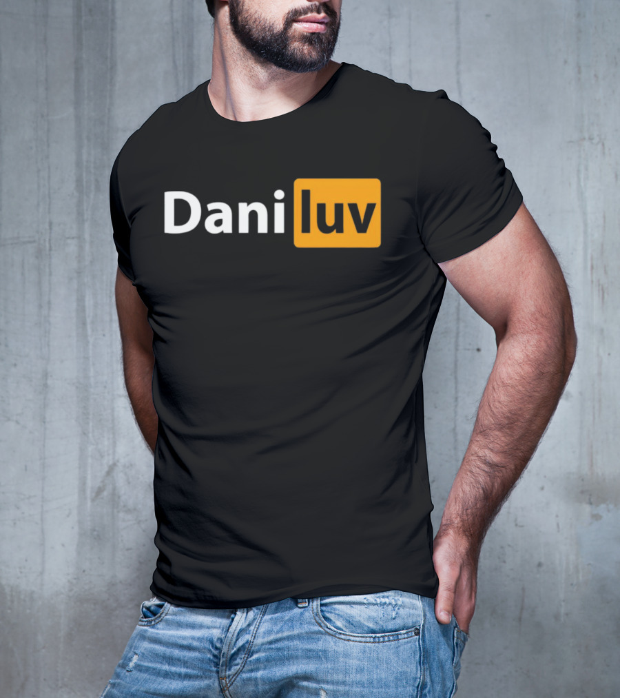 Dani Luv Black T-Shirt