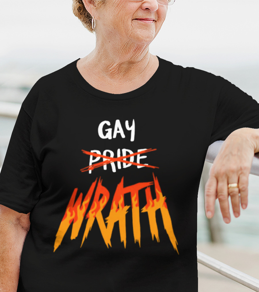 Mars Heyward Gay Pride Wrath T-Shirt