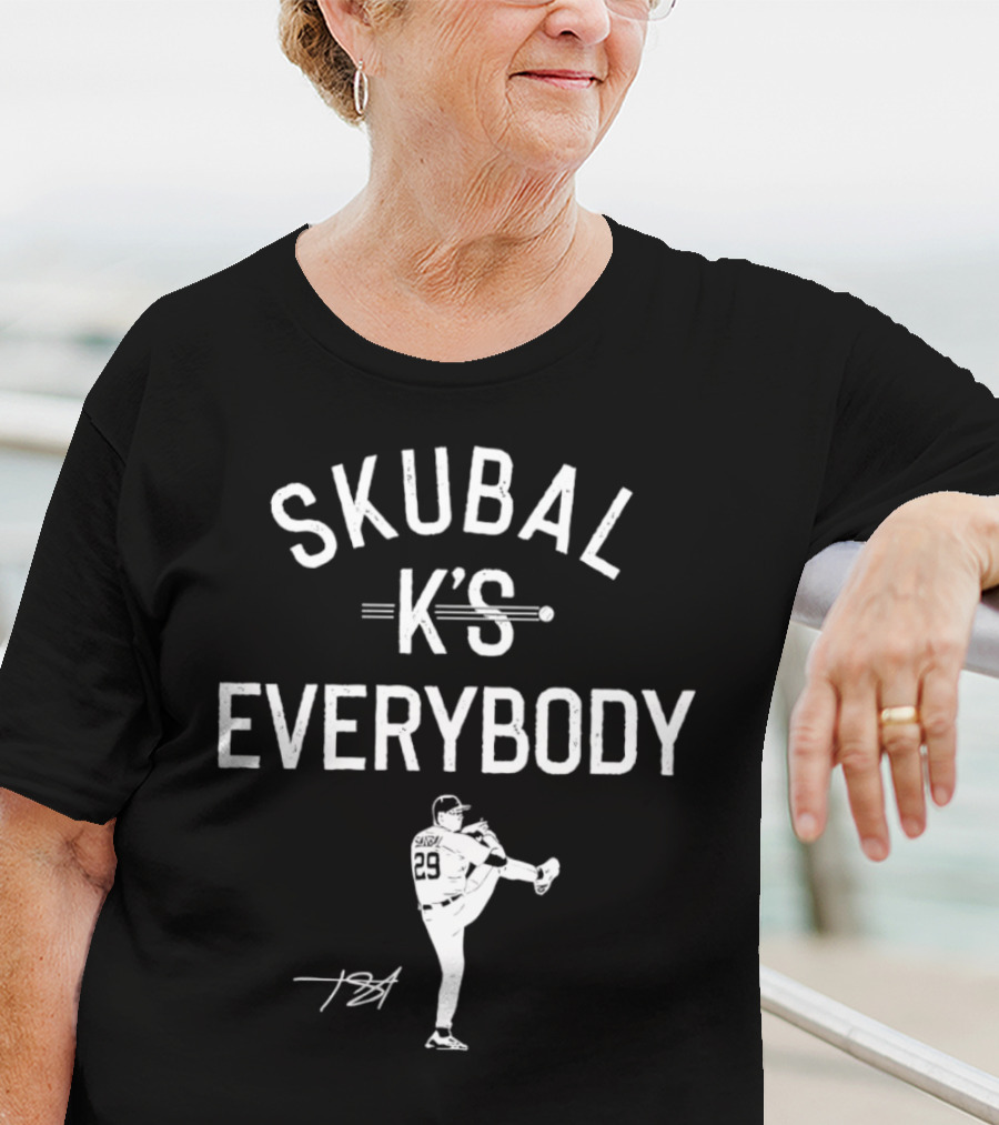Skubal K's Everybody Number 29 Pitcher Stance T-Shirt