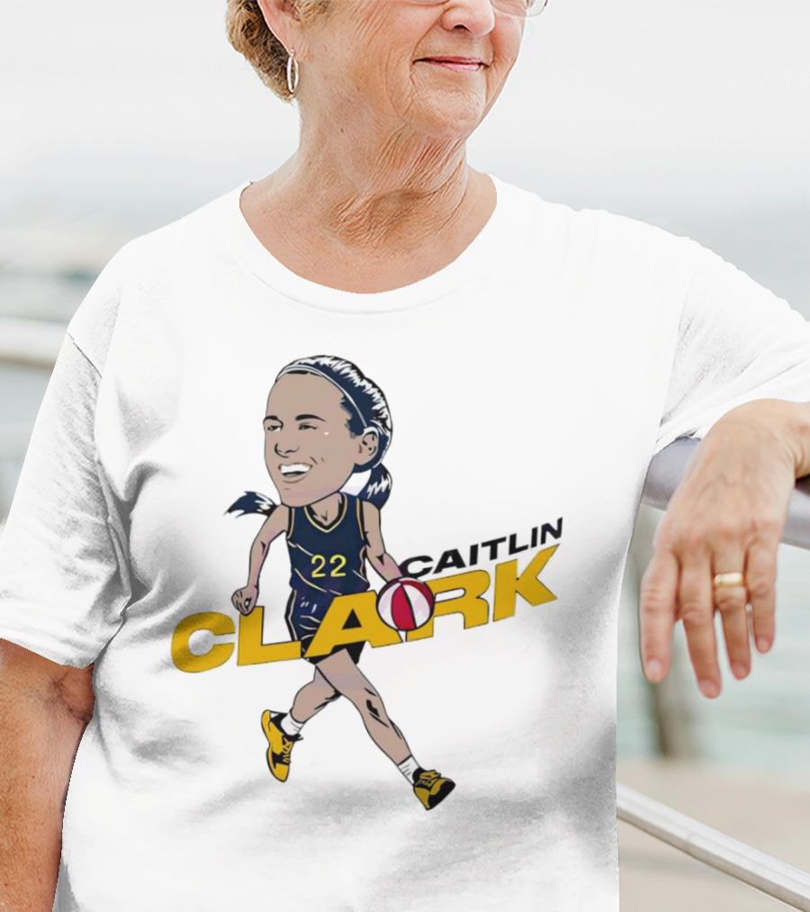 Indiana Fever Caitlin Clark Basketball 22 T-Shirt