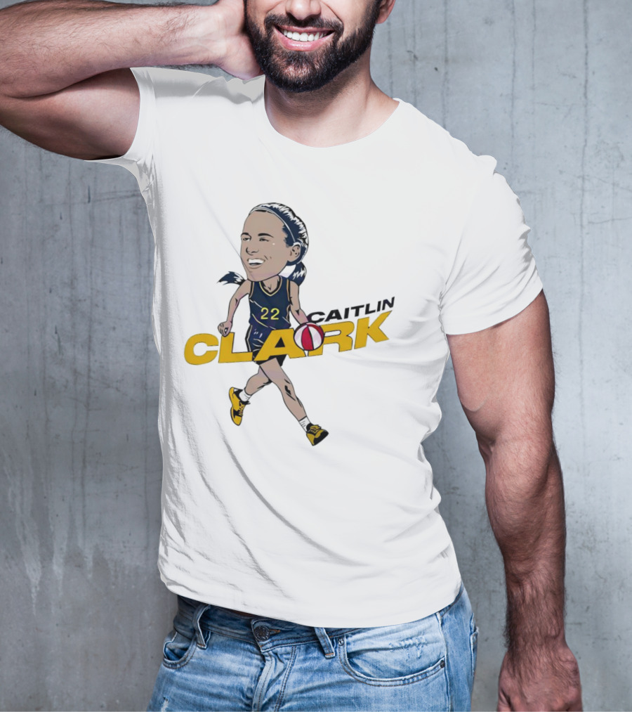 Indiana Fever Caitlin Clark Basketball 22 T-Shirt