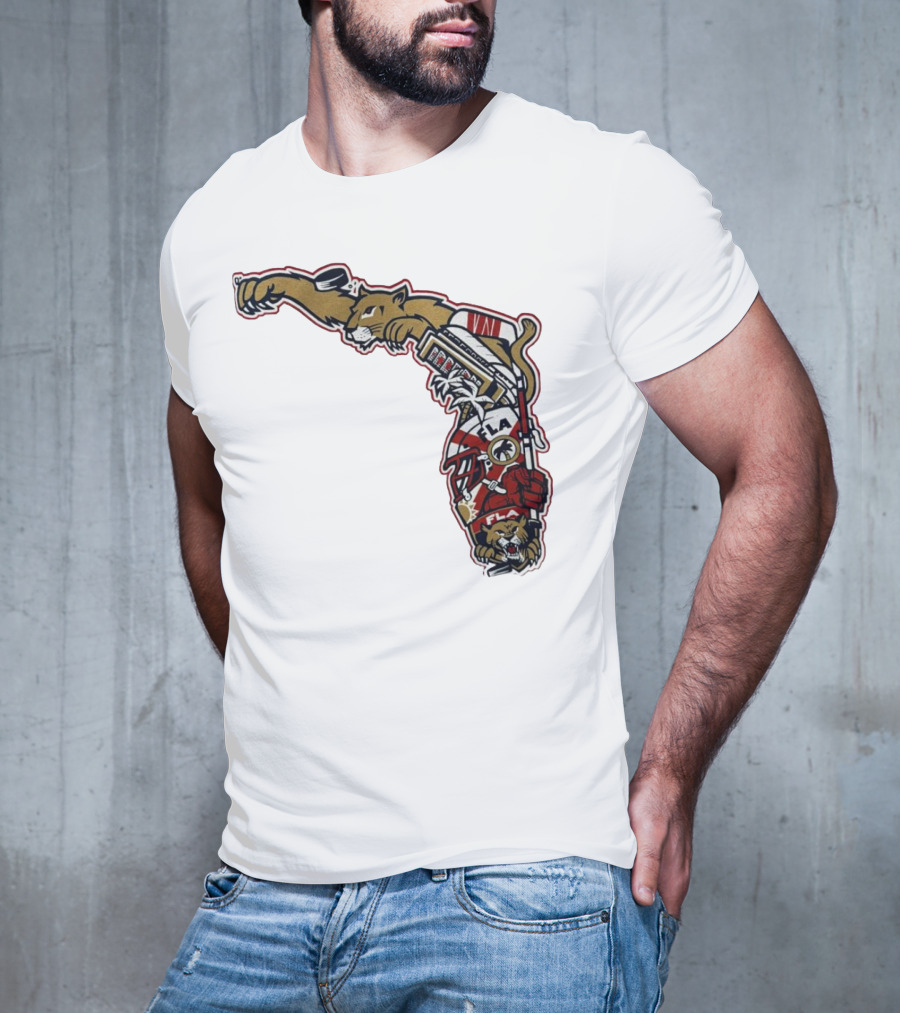 Florida Panthers Let's Hunt State Hockey T-Shirt