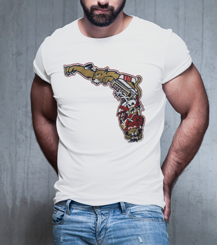 Florida Panthers Let's Hunt State Hockey T-Shirt