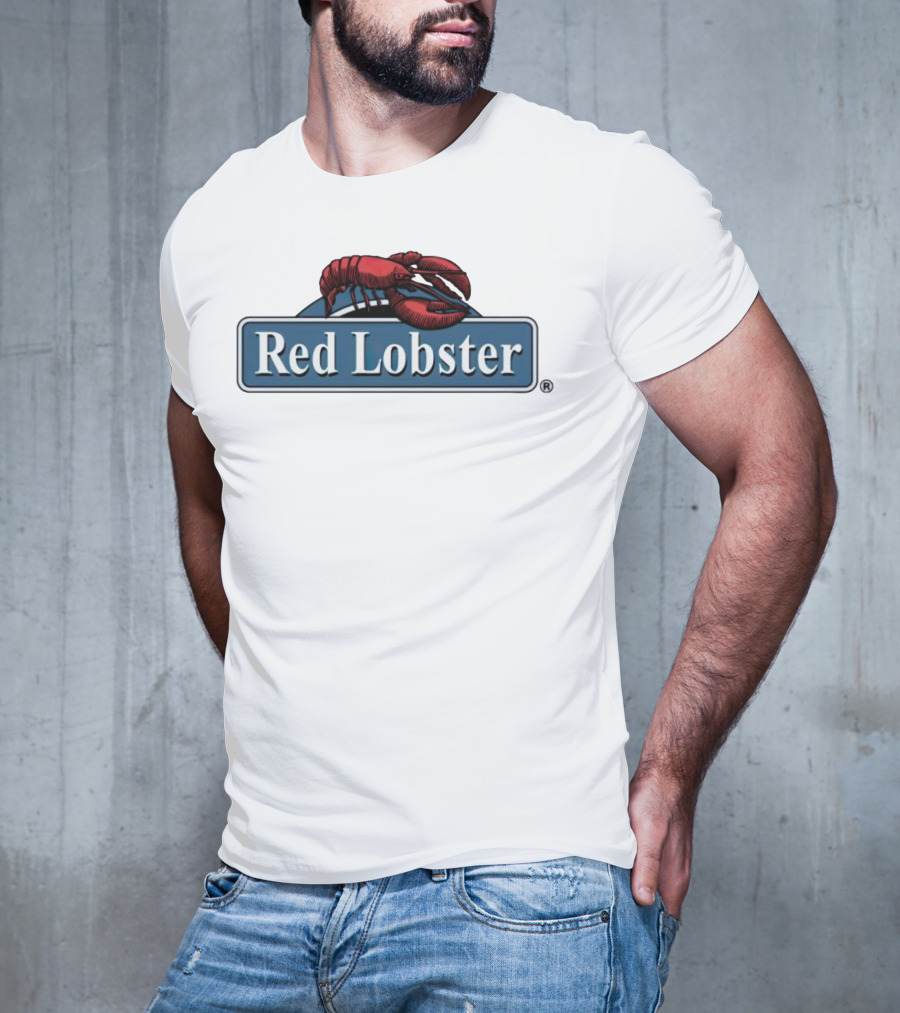 Red Lobster Seafood Restaurant Logo Emblem T-Shirt