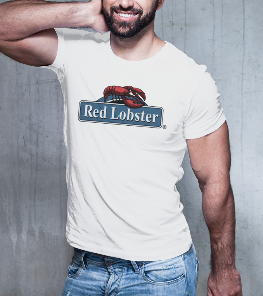 Red Lobster Seafood Restaurant Logo Emblem T-Shirt