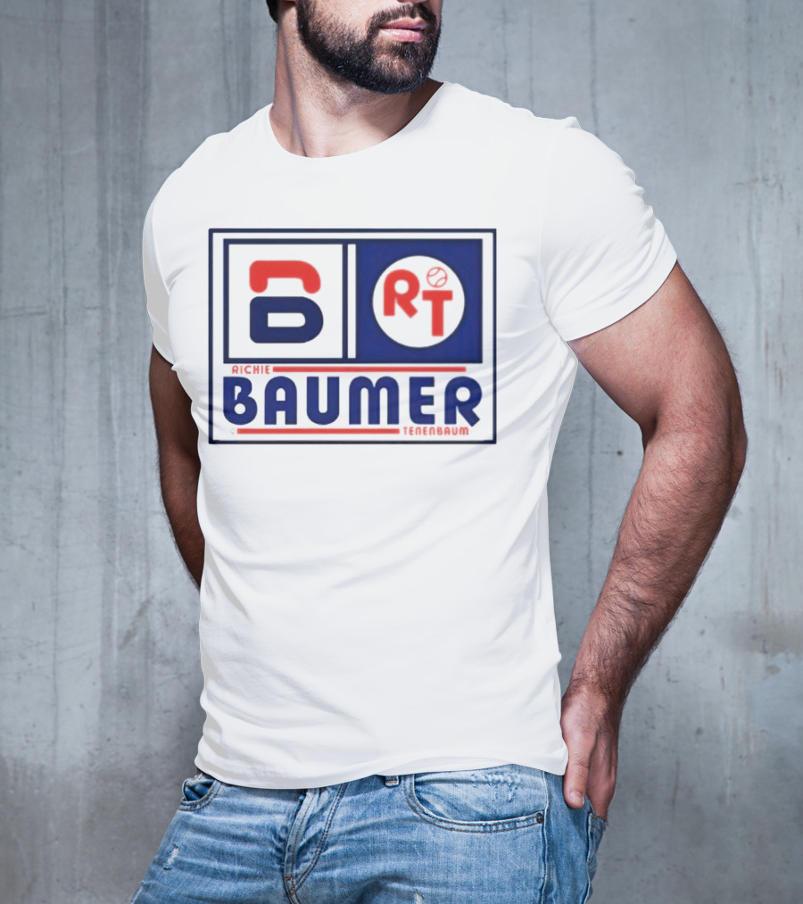 Richie Baumer Tenenbaum Tennis Emblem RT T-Shirt