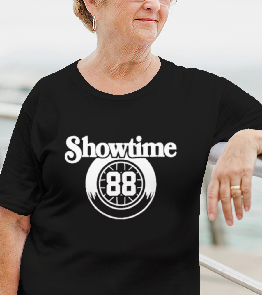 Detroit Red Wings Showtime 88 Clock T-Shirt