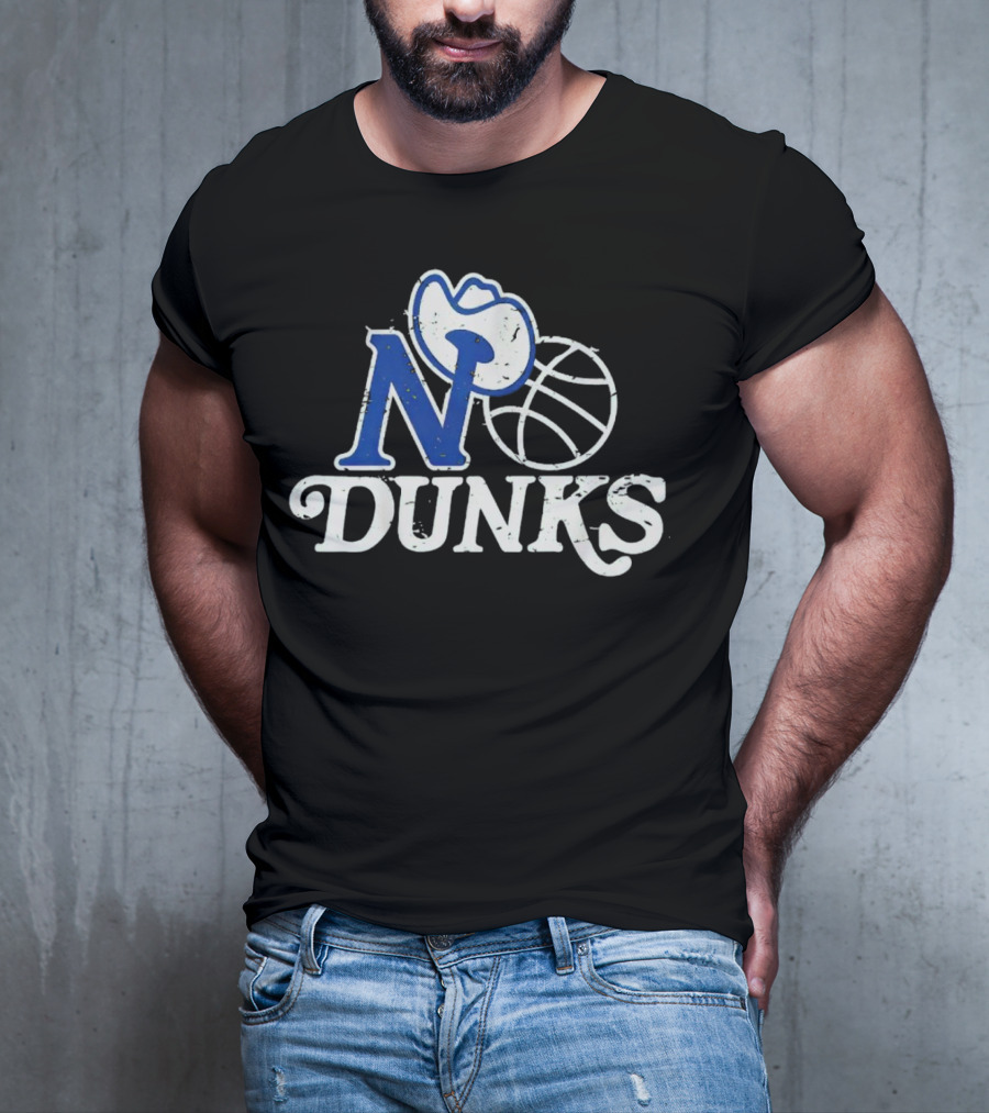 Dallas Mavericks No Dunks Cowboy Basketball T-Shirt